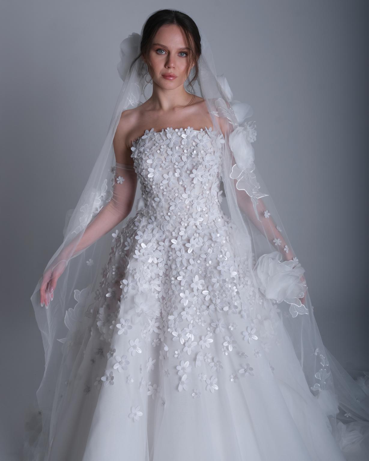 Embroidery Veil - Vestido de Noiva LumiGown 2026 Sem