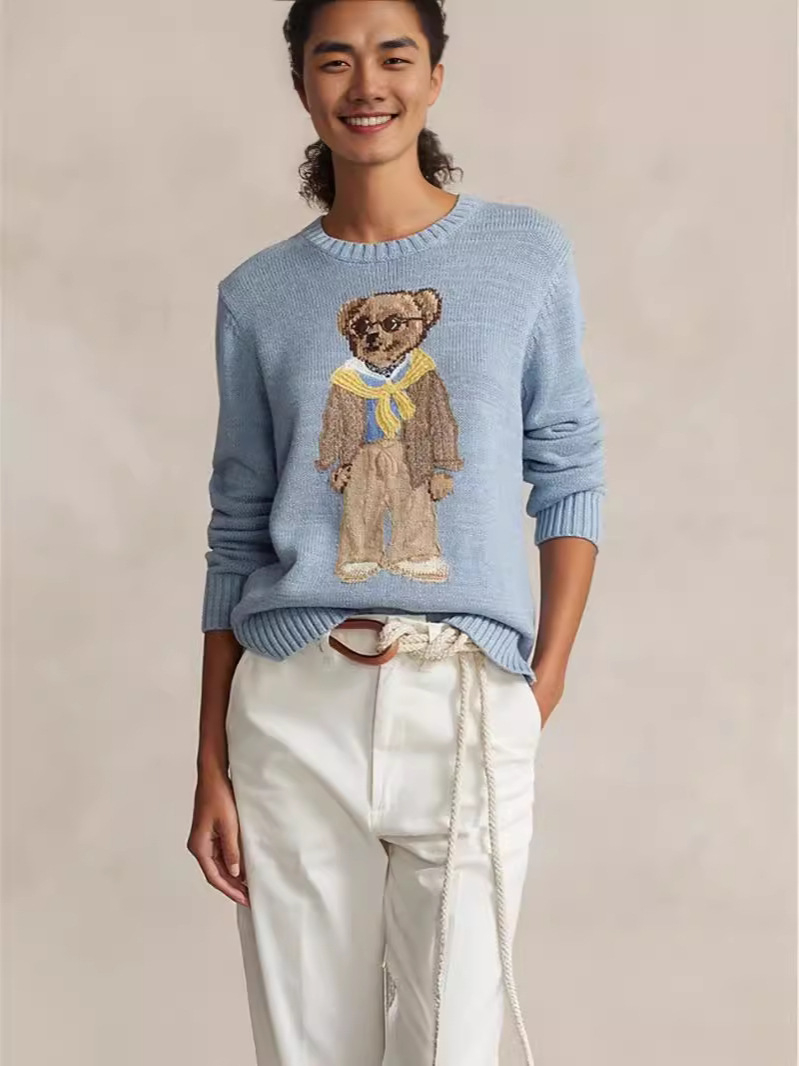 Embroidery Yellow - Novo outono e inverno clássico bordado