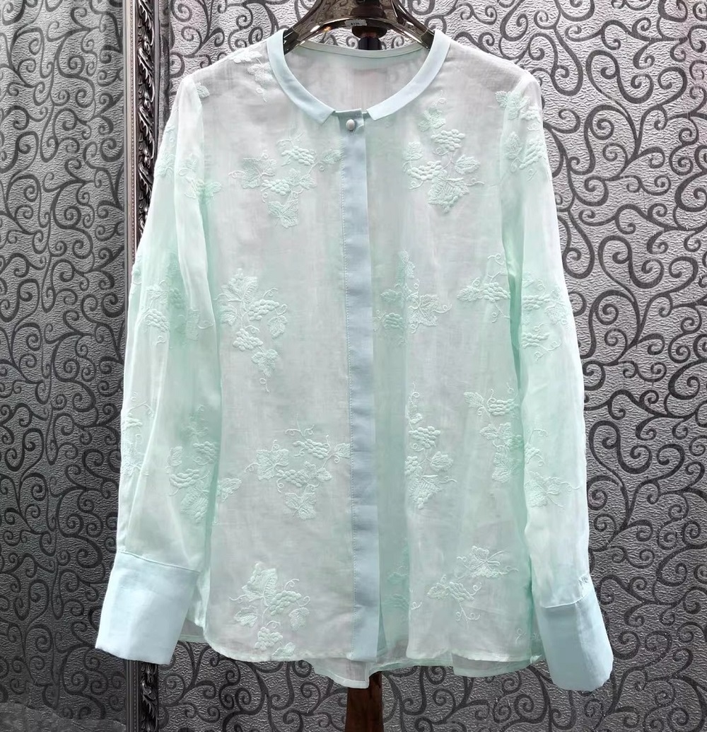 Embroidery Yellow - Blusas de Alta Qualidade com Novo