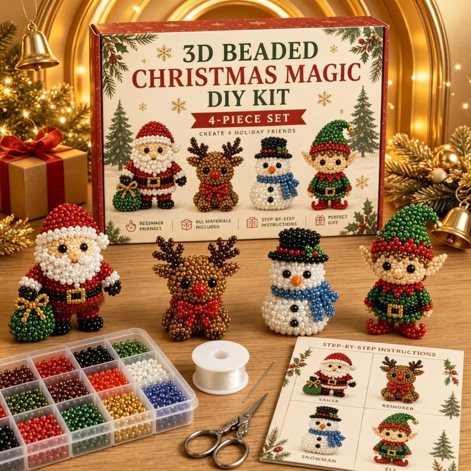 Embroidery Xmas Tree - Kit de Arte de Gatinho de