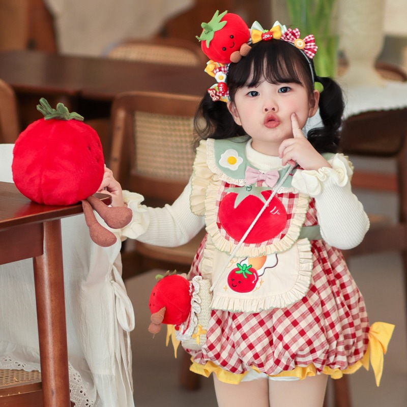 Vestido Infantil Lolita Estilo - Embroidery Egg avaliação e preço