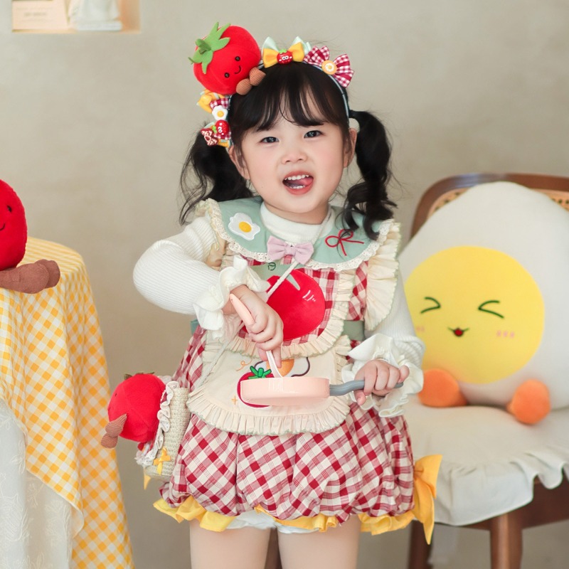 Vestido Infantil Lolita Estilo - Embroidery Egg avaliação e preço