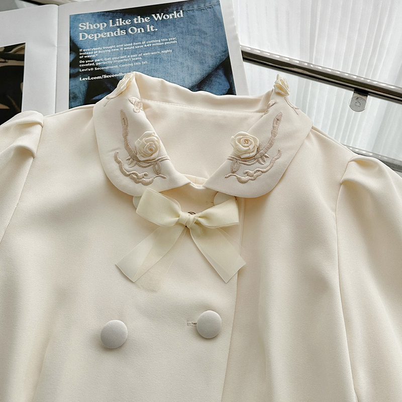 Conjunto de 2 Peças Feminino:  - Embroidery Jacket avaliação e preço