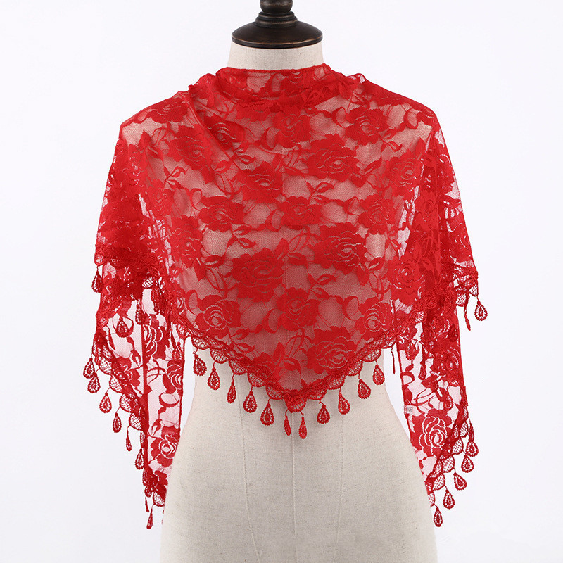 Moda igreja xale laço véu cach - Embroidery Veil avaliação e preço