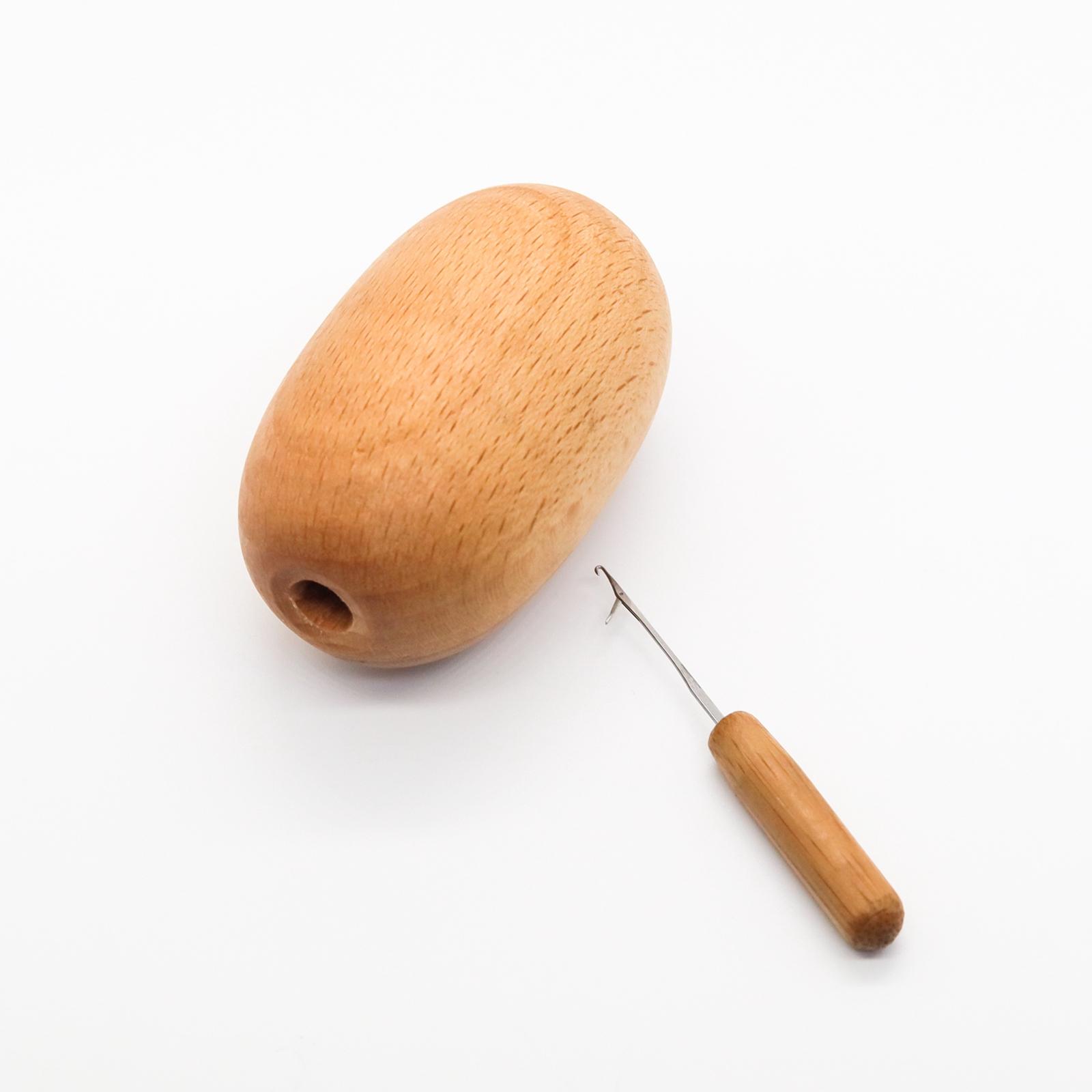 1x Ovo de Darning DIY com Agul - Embroidery Egg avaliação e preço