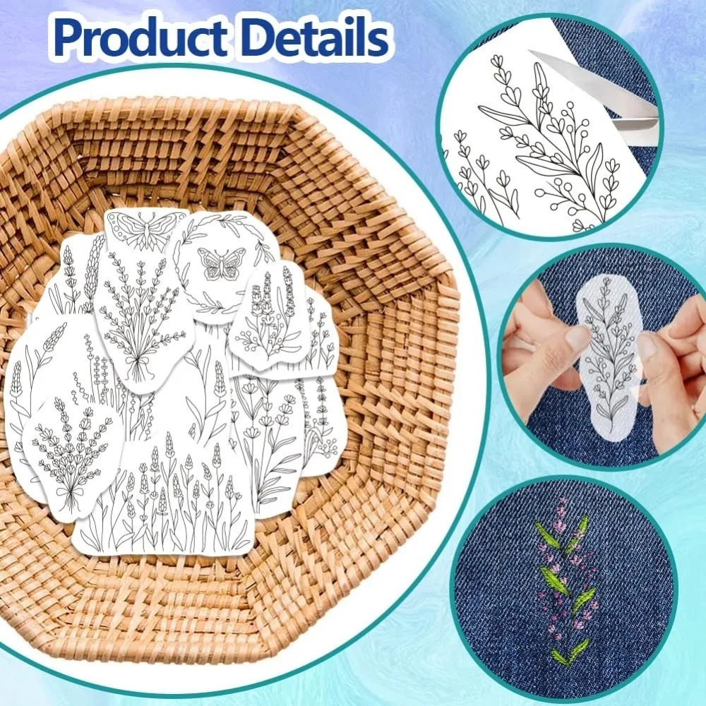 4 folhas lavanda flor borbolet - Water Soluble Stabilizer avaliação e preço
