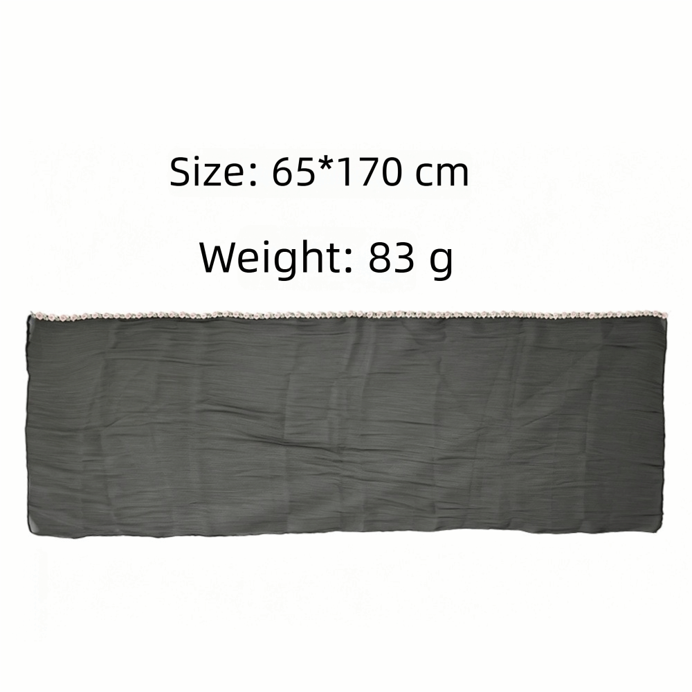 Lenço de Cabeça Feminino Versá - Embroidery Veil avaliação e preço