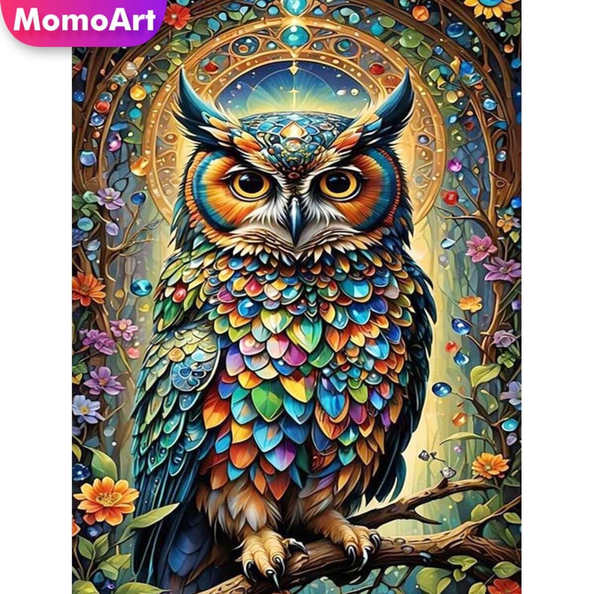 Momoart nova chegada diamante  - Embroidery Artwork avaliação e preço