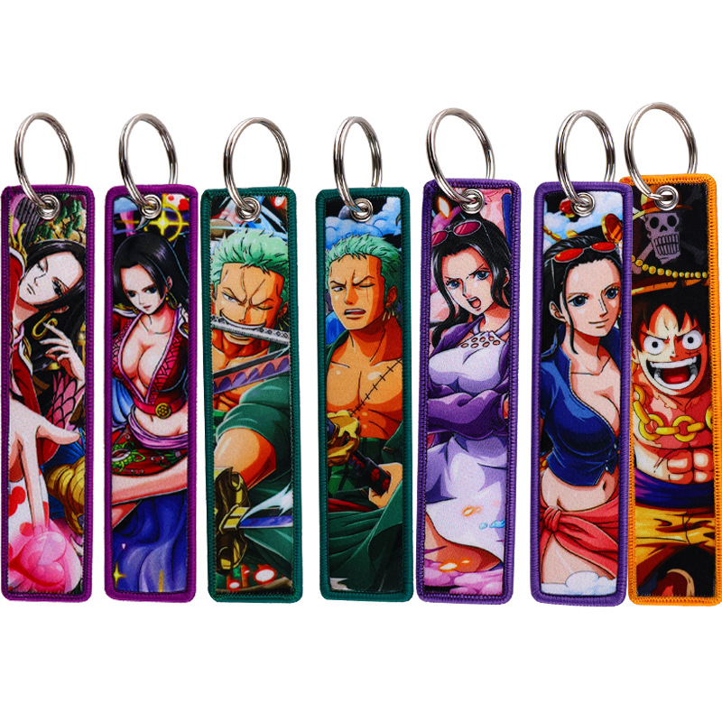 Chaveiros de Anime One Piece c - Embroidery Keychain avaliação e preço