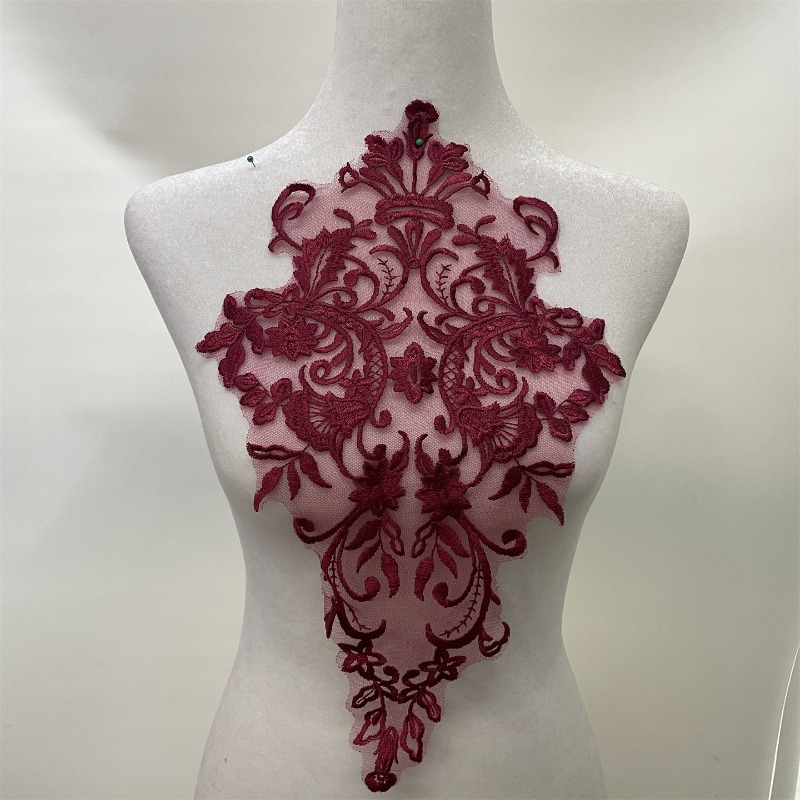 Tecido de Renda Bordada Exquis - Embroidery Veil avaliação e preço