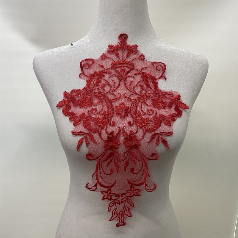 Tecido de Renda Bordada Exquis - Embroidery Veil avaliação e preço