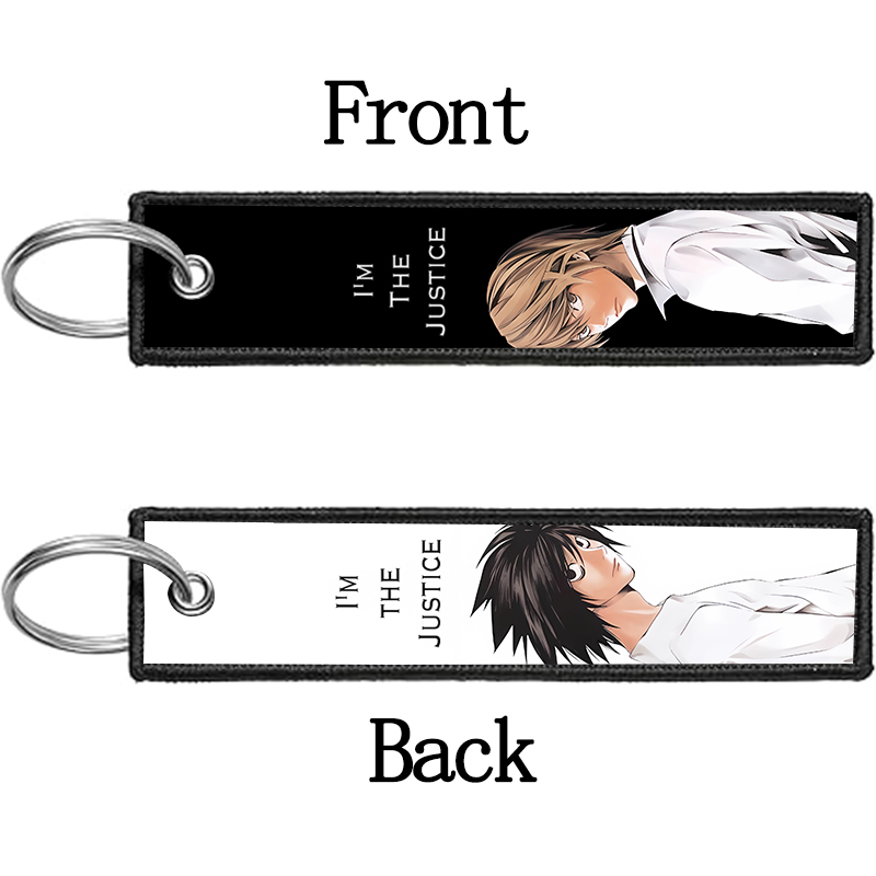 Chaveiro Bordado Death Note Ry - Embroidery Keychain avaliação e preço