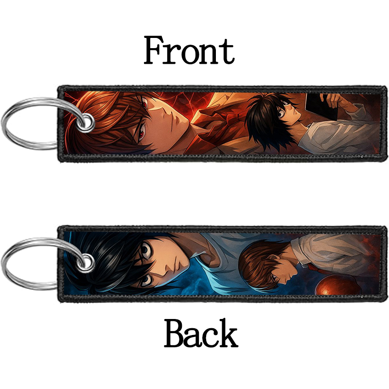Chaveiro Bordado Death Note Ry - Embroidery Keychain avaliação e preço
