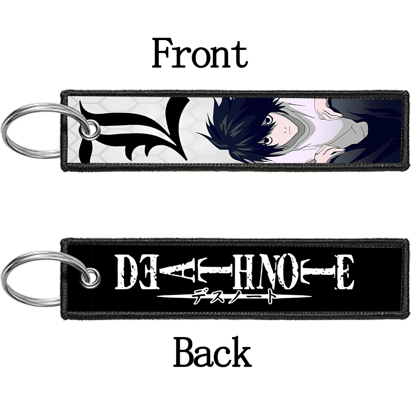 Chaveiro Bordado Death Note Ry - Embroidery Keychain avaliação e preço