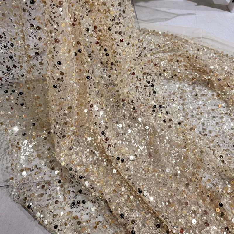 Tecido Branco com Cristais e B - Embroidery Veil avaliação e preço