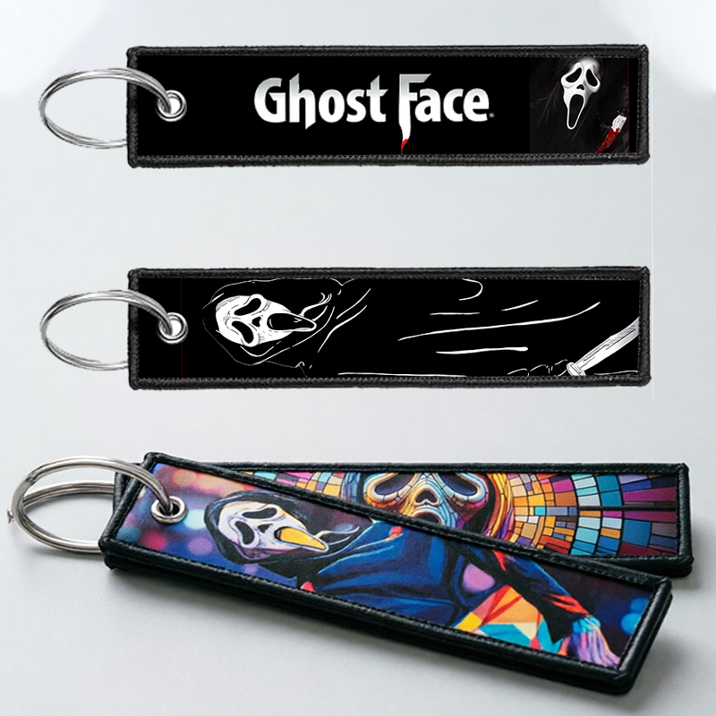 Chaveiro GHOST FACE para Homen - Embroidery Keychain avaliação e preço
