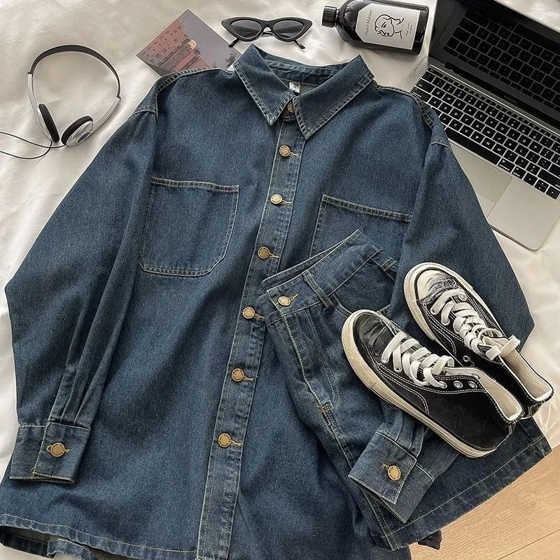 Conjunto de Saia Jeans Y2K: Ja - Embroidery Jacket avaliação e preço