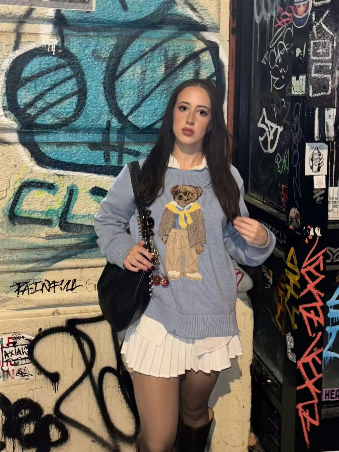 Novo outono e inverno clássico - Embroidery Yellow avaliação e preço
