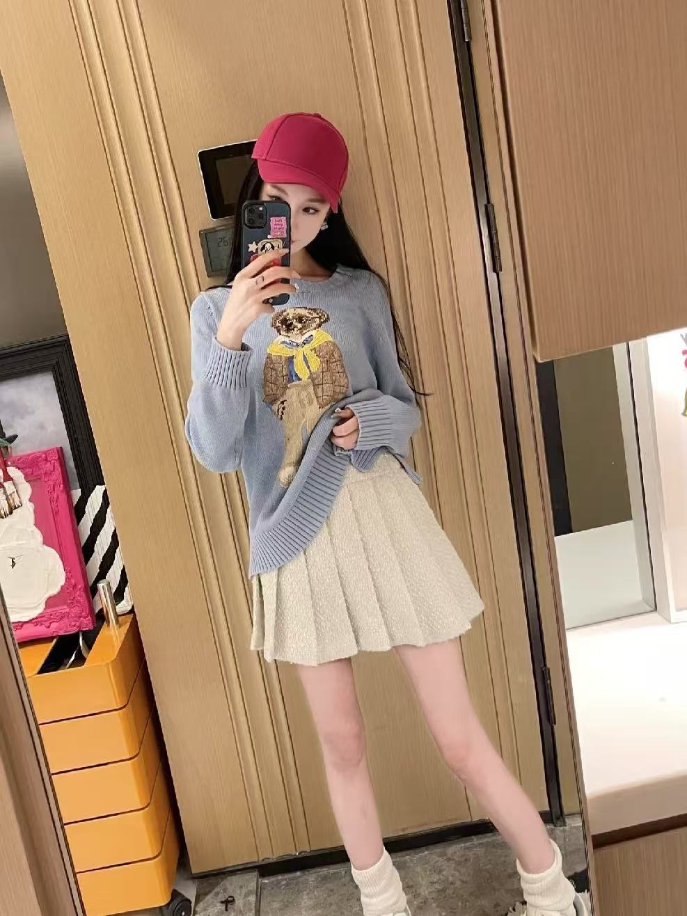 Novo outono e inverno clássico - Embroidery Yellow avaliação e preço