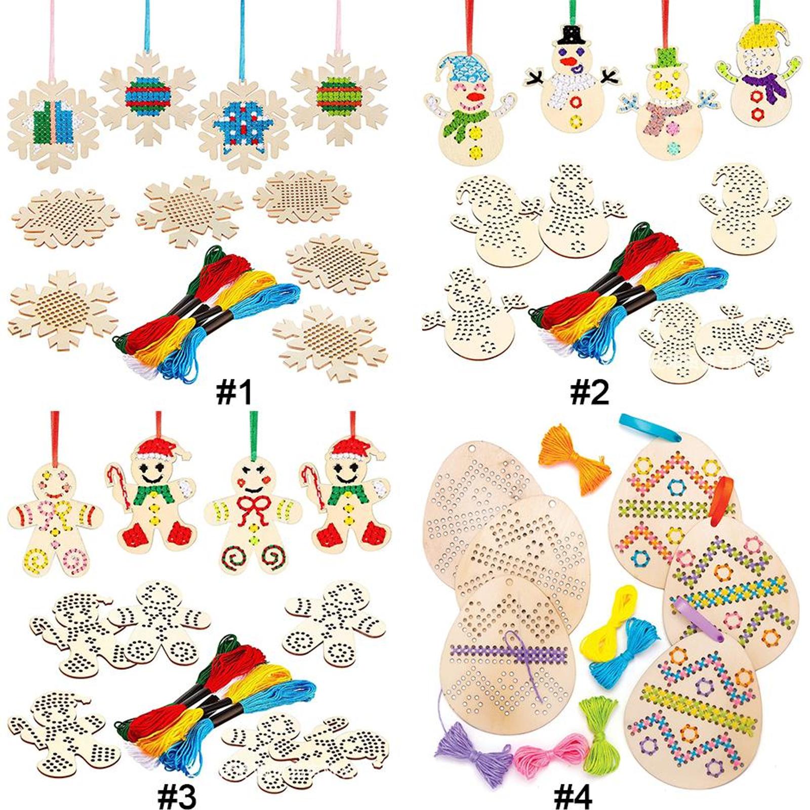 Pingente de Ponto Cruz com Ovo - Embroidery Xmas Tree avaliação e preço