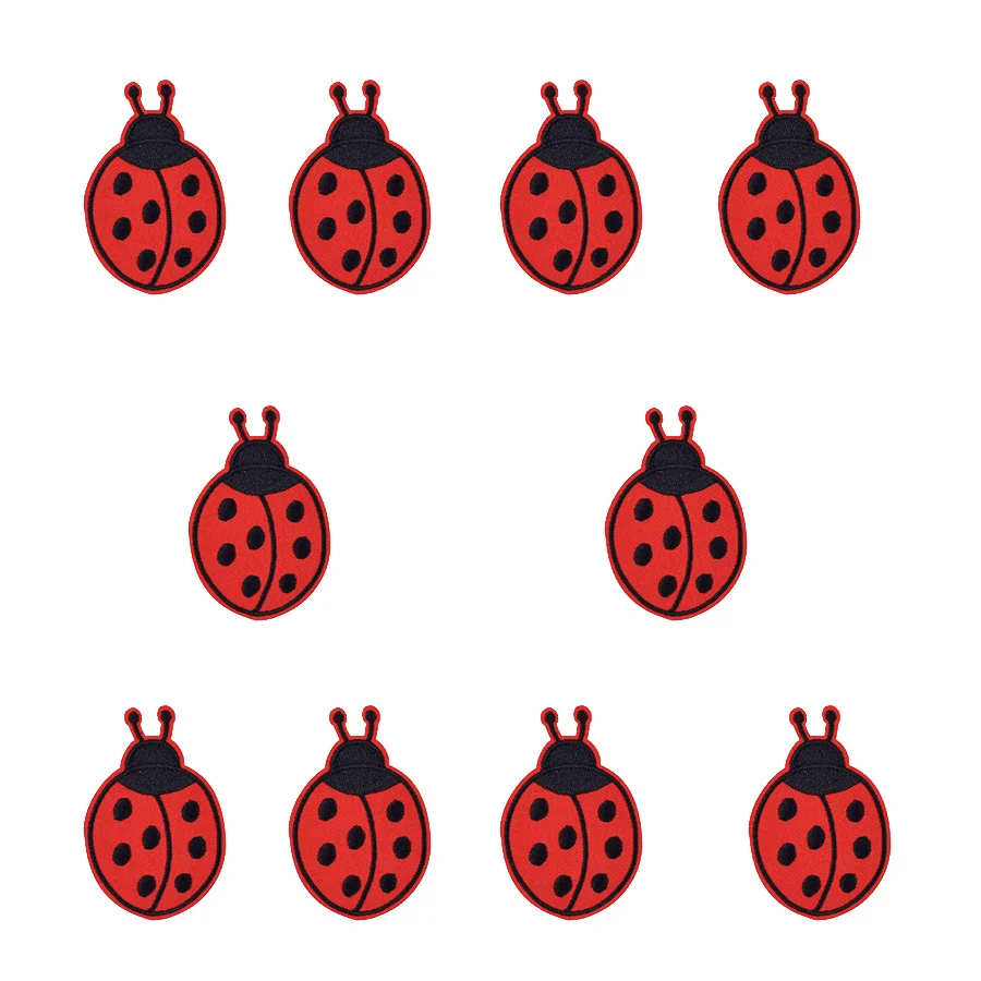 Patches para aplique a ferro e - Embroidery Lady Bug avaliação e preço