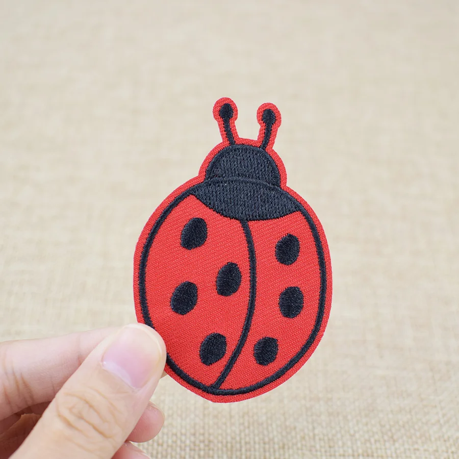 Patches para aplique a ferro e - Embroidery Lady Bug avaliação e preço