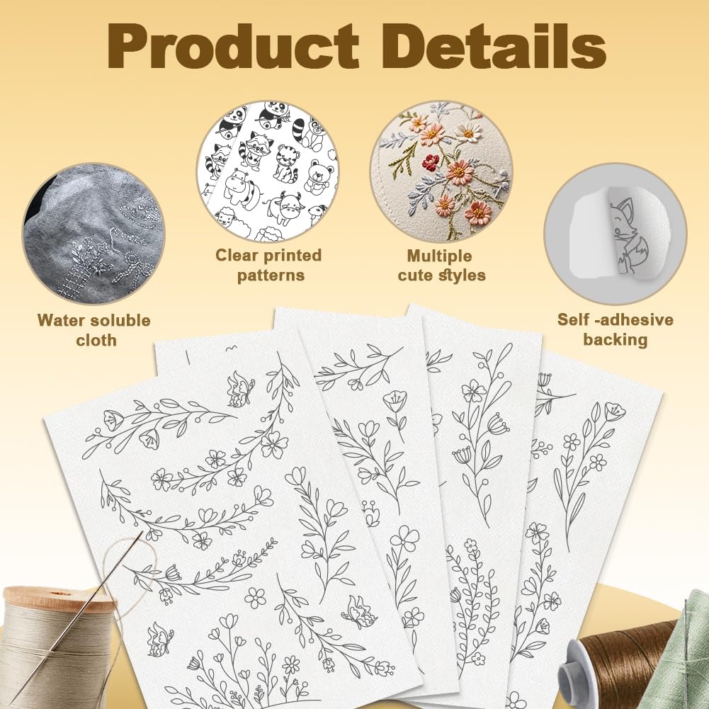 Papel Estabilizador de Bordado - Water Soluble Stabilizer avaliação e preço