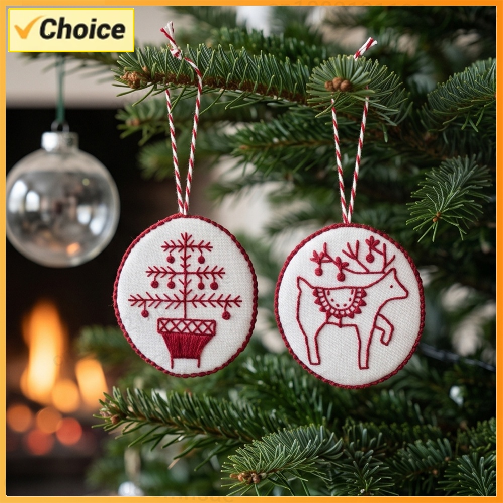 Kit de Bordado de Natal com Fe - Embroidery Xmas Tree avaliação e preço