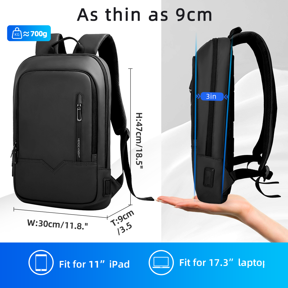Mochila de negócios fina HK pa - Embroidery Keychain avaliação e preço