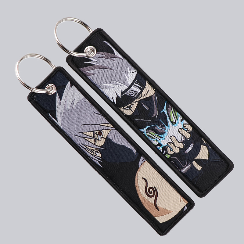 Chaveiros Bordados de Anime Na - Embroidery Keychain avaliação e preço
