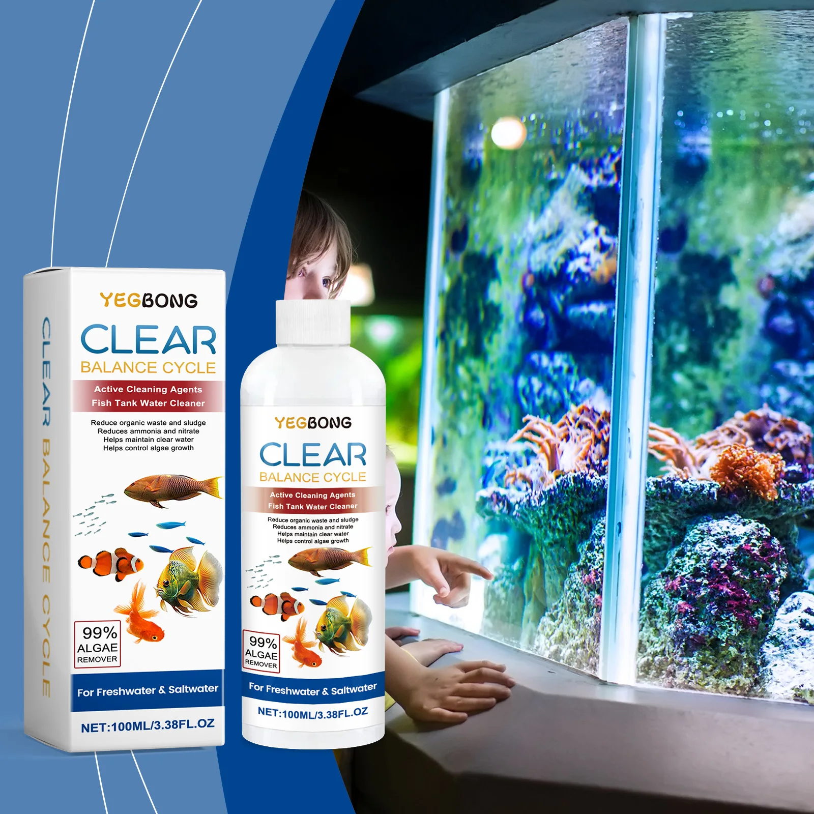Removedor de algas para tanque - Water Soluble Stabilizer avaliação e preço