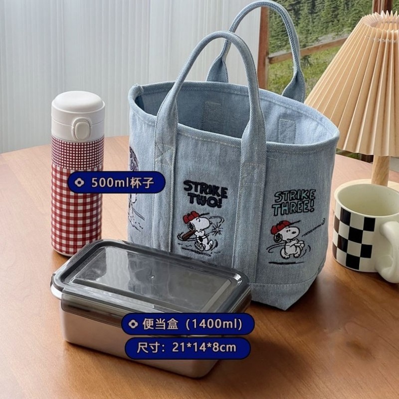 Nova Bolsa Tote de Jeans Snoop - Embroidery Workshop avaliação e preço