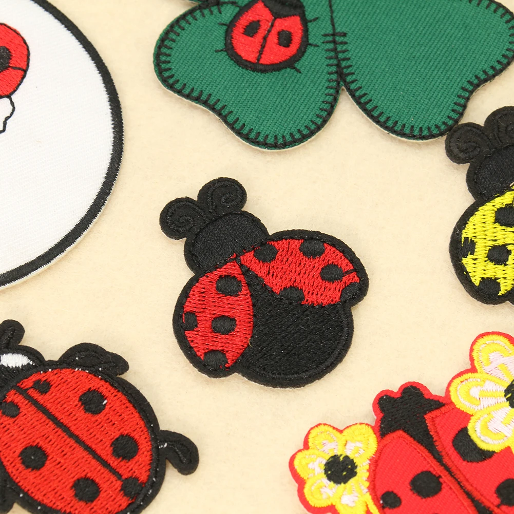 Cartoon Ladybug Decalques Bord - Embroidery Lady Bug avaliação e preço