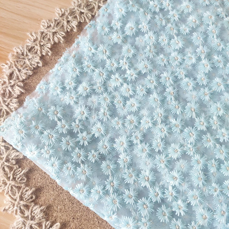 Novo Tecido de Renda Bordada e - Embroidery Veil avaliação e preço