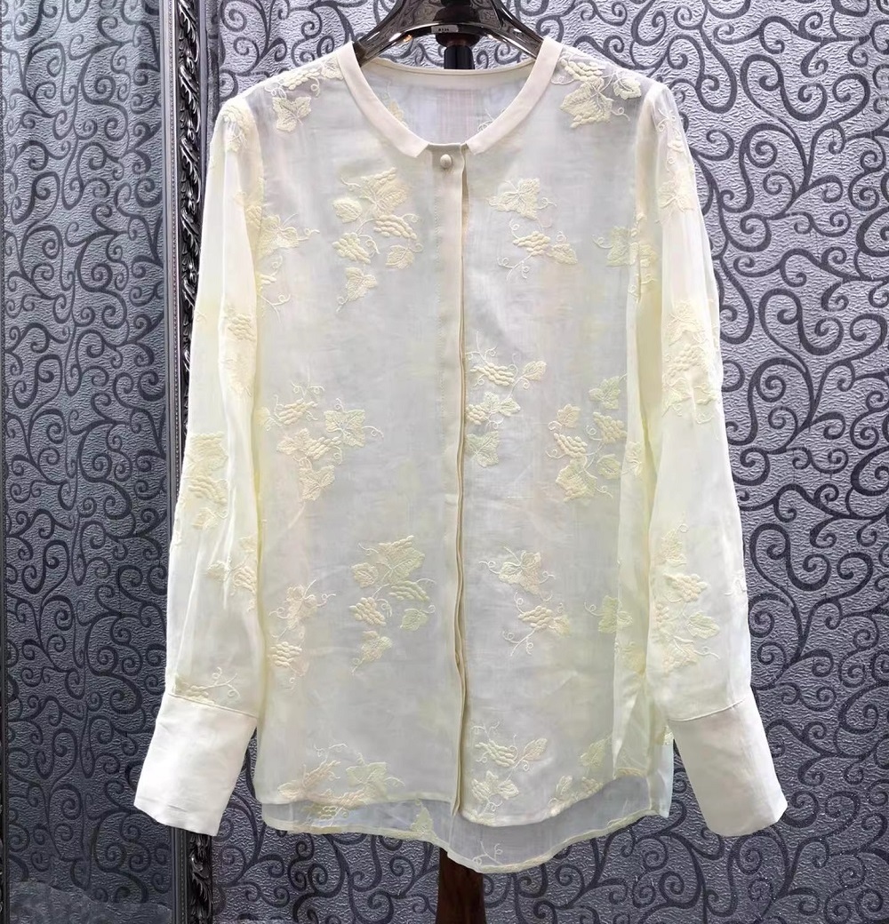 Blusas de Alta Qualidade com N - Embroidery Yellow avaliação e preço