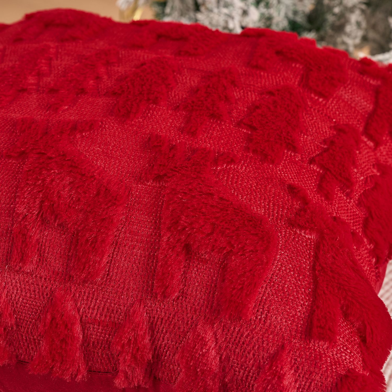 Conjunto de capa de almofada d - Embroidery Xmas Tree avaliação e preço
