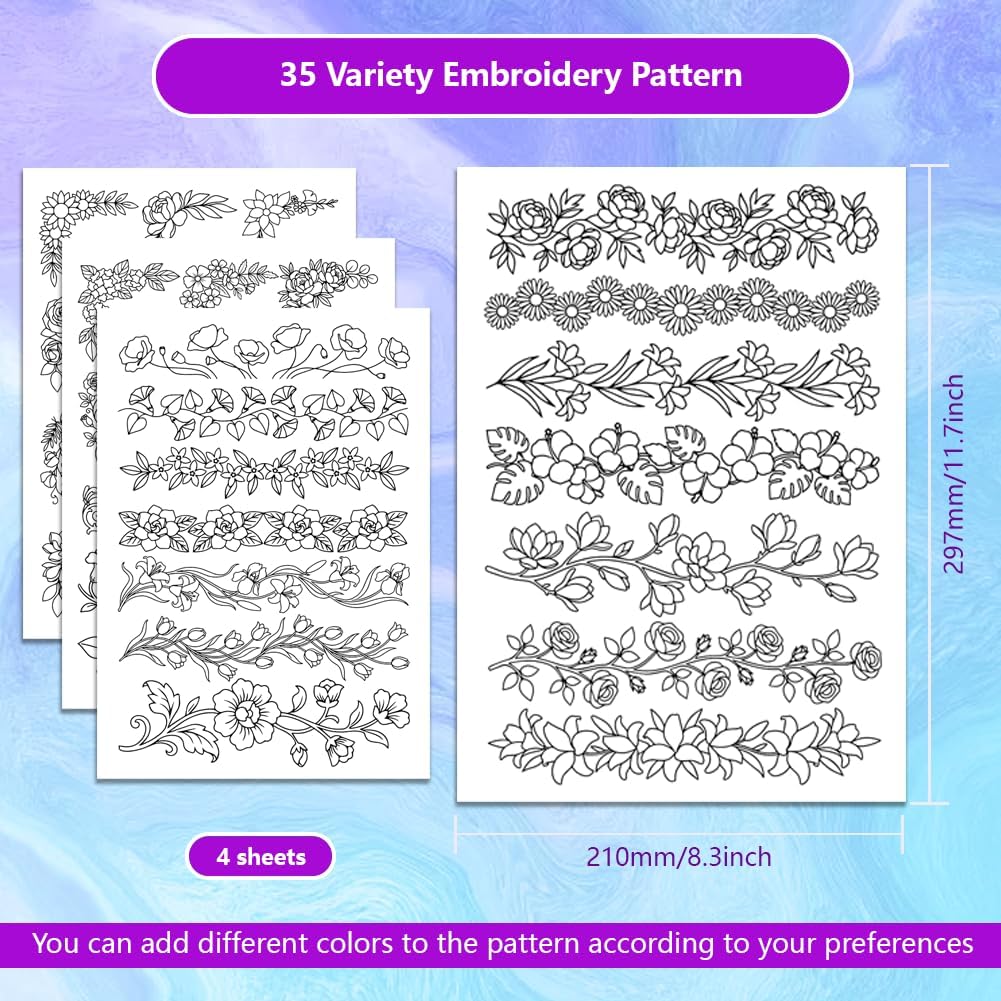 Papel de Bordado Pré-Imprimido - Water Soluble Stabilizer avaliação e preço